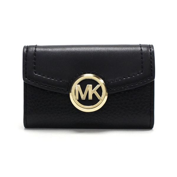 ポイント倍々キャンペーン マイケルコース キーケース レディース MICHAEL KORS key case ブラック 35F9GFTP5L  BLACK 送料無料♪｜au PAY マーケット