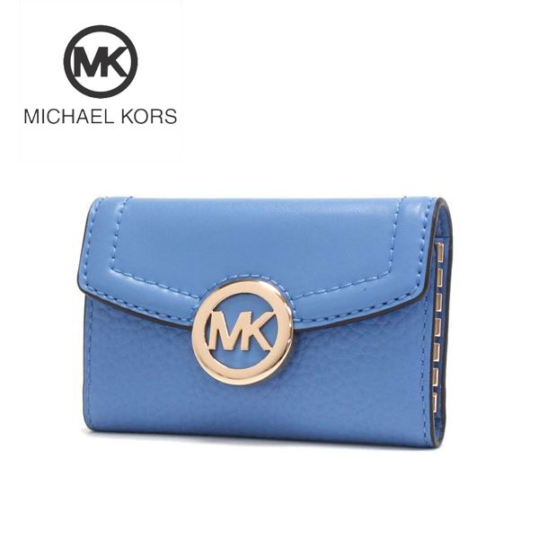 バレンタインウィークセール！ マイケルコース キーケース レディース MICHAEL KORS key case ブルー 35F9GFTP5L  OXFOR 送料無料｜au PAY マーケット