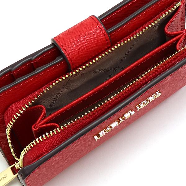 お買い物ラリー マイケルコース 二つ折り財布 レディース MICHAEL KORS Wallet ブライトレッド 35F7GTVF2L BRIGHT RED  ギフトラッピング無料_9