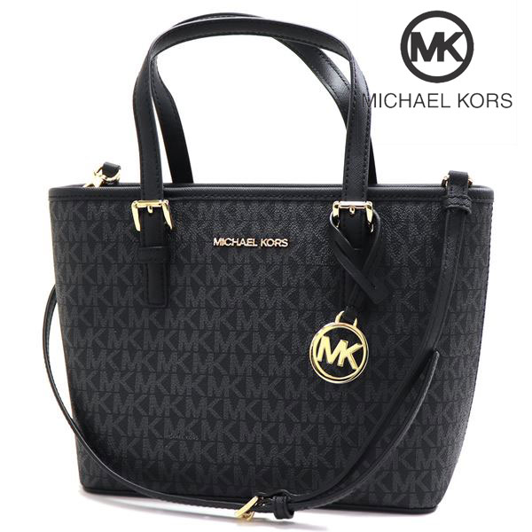 クリスマスセール マイケルコース トートバッグ レディース MICHAEL KORS 2Way ショルダーバッグ 35T9GTVT0B BLACK
