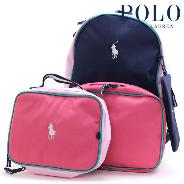 ポロ ラルフローレン リュック ランチバッグ ポーチ付き Polo Ralph Lauren バックパック バッグ 9AR077 W4H 