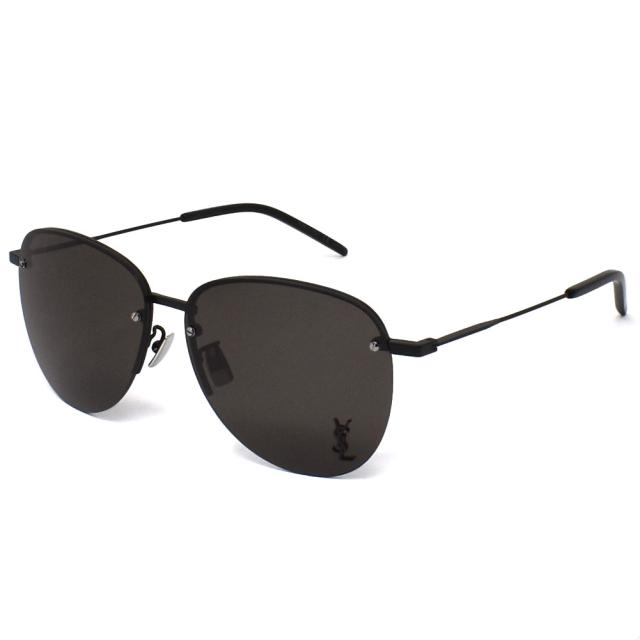 サンローラン サングラス メンズ レディース SAINT LAURENT Sunglasses アジアンフィット ブラック SL328KM-001