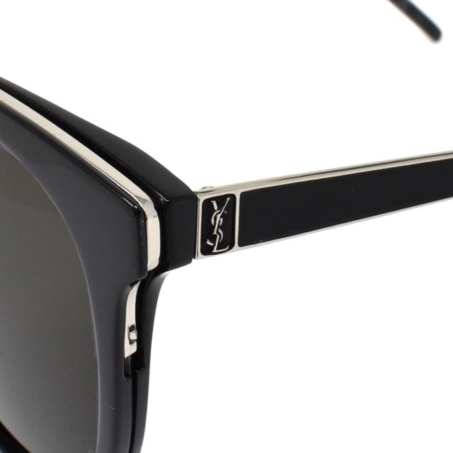 サンローラン サングラス メンズ レディース SAINT LAURENT Sunglasses アジアンフィット ブラック SLM101-001_2