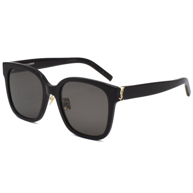 サンローラン サングラス メンズ レディース SAINT LAURENT Sunglasses アジアンフィット ブラック SLM105F-006