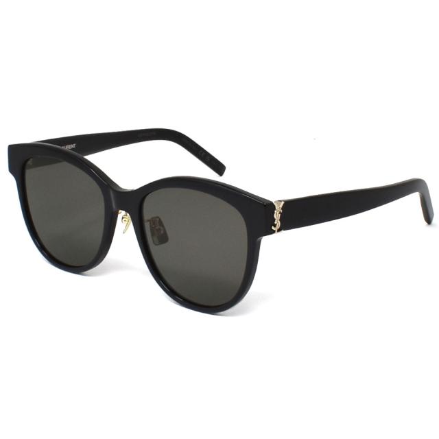 サンローラン サングラス レディース SAINT LAURENT Sunglasses アジアンフィット ブラック SLM107K-004