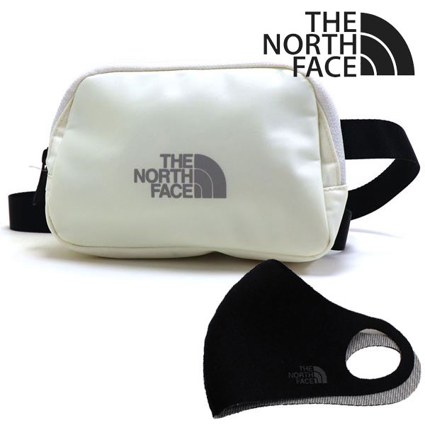 クリスマスセール ザ ノースフェイス ショルダーバッグ お得マスクセット THE NORTH FACE 2Way ウエストバッグ NN2PQ09K CRE