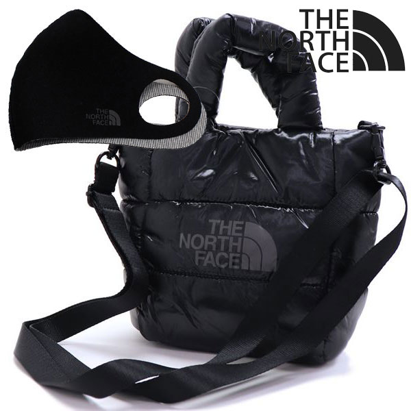 フェブラリーセール ザ ノースフェイス ショルダーバッグ マスクセット THE NORTH FACE 2Way ハンドバッグ NN2PQ59J BLK の通販は 12,950円