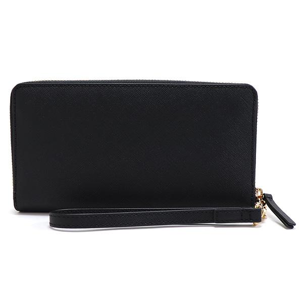 GWウィークセール トリーバーチ 長財布 レディース TORY BURCH Wallet ラウンドファスナー ブラック 162752 001_2