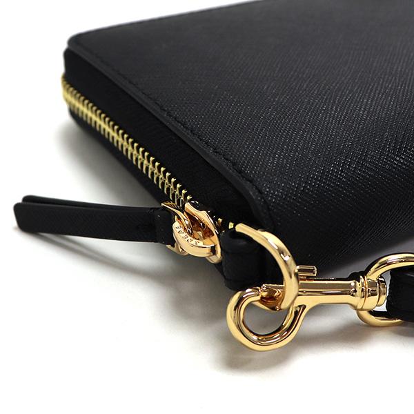 GWウィークセール トリーバーチ 長財布 レディース TORY BURCH Wallet ラウンドファスナー ブラック 162752 001_4