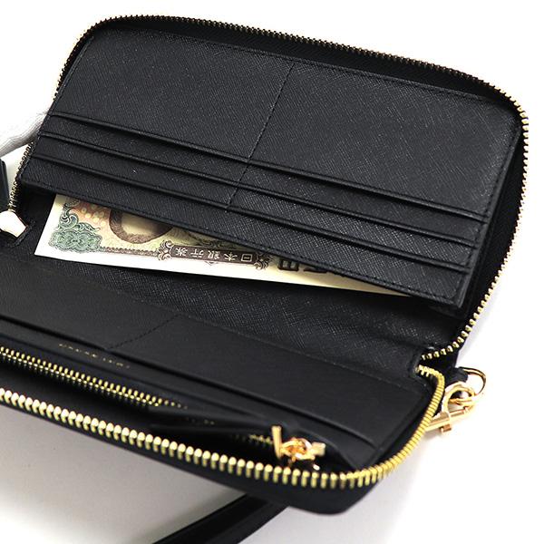 GWウィークセール トリーバーチ 長財布 レディース TORY BURCH Wallet ラウンドファスナー ブラック 162752 001_7