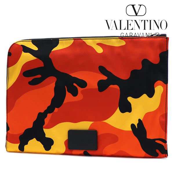 ヴァレンティノ クラッチバッグ メンズ VALENTINO セカンドバッグ カモフラ QY2B0457 RDX M1P 送料無料