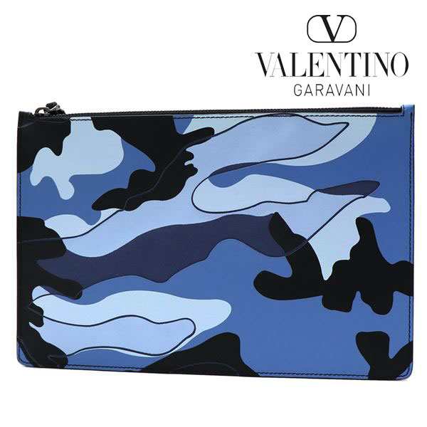 ヴァレンティノ クラッチバッグ メンズ VALENTINO セカンドバッグ カモフラ QY2P0483 TND NUL 送料無料