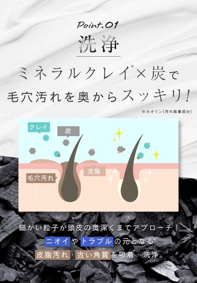 ミネラルクレイクリーム　2個セット ミネラルクレイクリーム 2個セット クレイ クリーム シャンプー