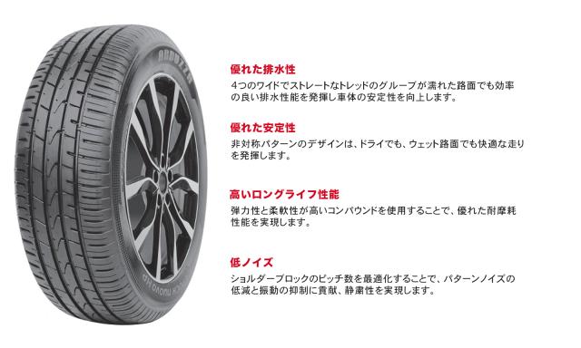 2本セット サマータイヤ 185/55R16 87V XL ARDUZZA アドゥザー EPOCH NUOVO HP 夏タイヤ 新品 185 55 16 16インチ_4