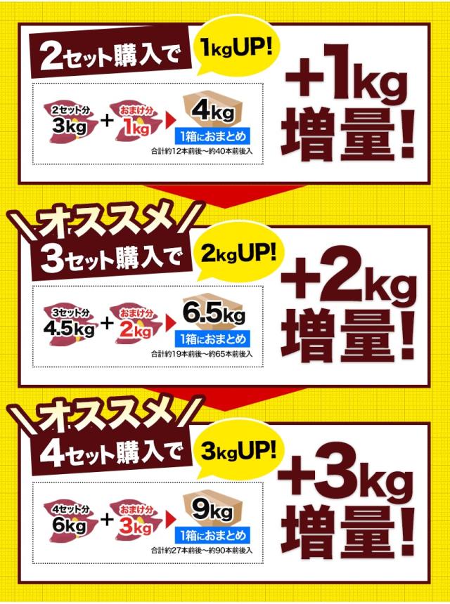 セール 300円OFF 買えば買うほどおまけ増量 さつまいも 紅はるか べに