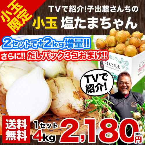 小玉サイズ限定 塩たまちゃん 4kg 送料無料 熊本県産 子出藤 さん の 塩タマネギ 塩玉ねぎ 4月下旬 5月中旬頃順次出荷予定 土日祝日の通販はau Pay マーケット くまもと風土