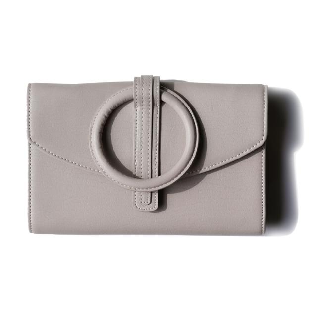 リングハンドル ミニバッグ 財布ポーチ 牛革 お財布 ショルダー ポシェット ミニ ショルダー バッグ かわいい レディース Iphone レの通販はau Pay マーケット エクレボ