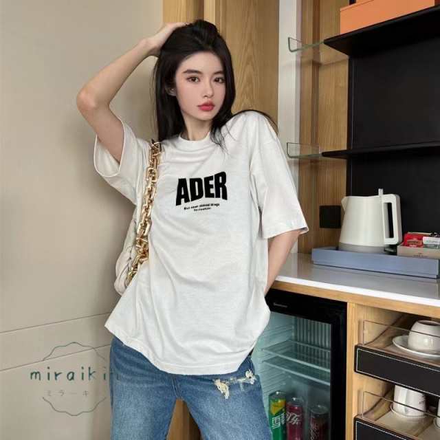 tシャツレディース夏トップス Tシャツ カットソー ドロップショルダー