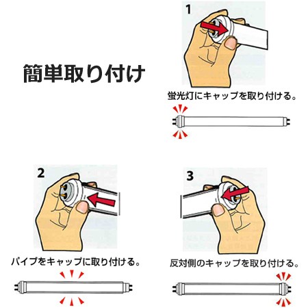 ミドリ安全 チューブガード 40W S型 レギュラー管 蛍光灯用飛散防止・防虫パイプ（代引不可）の通販はau PAY マーケット  厨房道具・卓上用品shop cookcook! au PAY マーケット－通販サイト