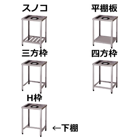 東製作所 ダスト台 KTD-600 W600×D450×H800mm（送料無料、代引不可）の通販は