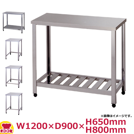 東製作所 作業台 LT-1200・ガス台 LG-1200 W1200×D900mm（送料無料、代引不可）の通販は