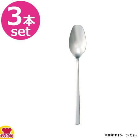 BELO INOX OBELISKO（オベリスコ）シャイニー デザートスプーン 3本（送料無料、代引不可）の通販は 5,280円