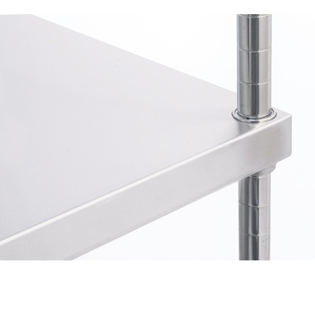 ALLステンレススーパーソリッドキャニオンシェルフ W1820×D610×H1900 5段（送料無料、代引不可）の通販は