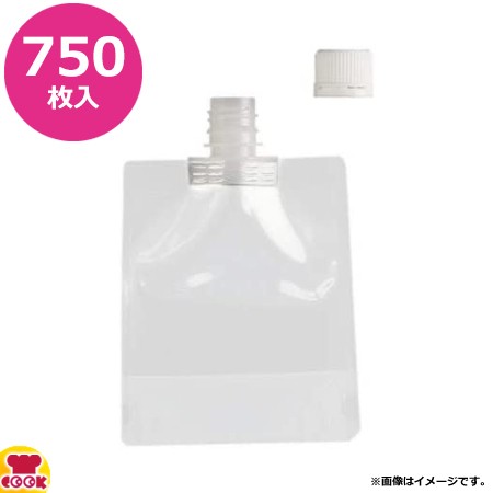 大黒工業 スパウト付スタンドパウチ16.0mm 100ml S-SP-S-001 750枚入（送料無料、代引不可）