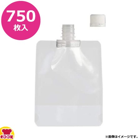 大黒工業 スパウト付スタンドパウチ16.0mm 200ml S-SP-S-002 750枚入（送料無料、代引不可）