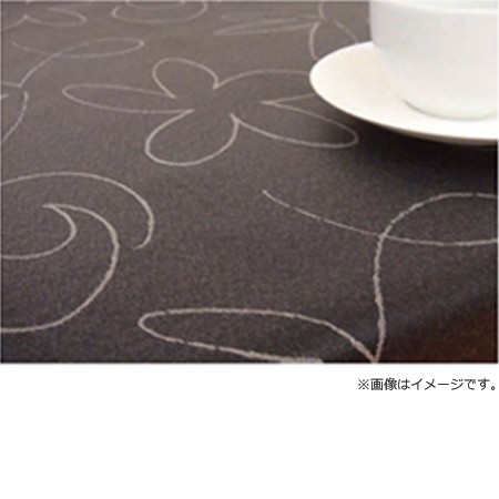 フッ素クロス フローリナ テーブルクロス 120×120cm チャット 花柄（送料無料、代引不可）