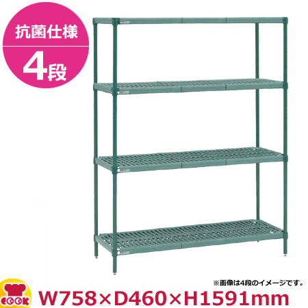 スーパーエレクター・プロ PR1830NK3・63PK3 4段 奥行460mm（送料無料、代引不可）の通販は