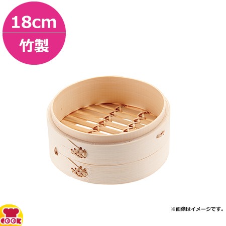 カンダ 燕舞 本竹中華セイロ あみ底 身 18cm 436504（代引不可