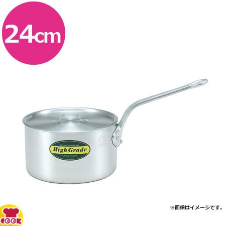 ハイグレード アルミ外輪鍋 目盛付 30cm 6.8L カンダ (62-8160-24)