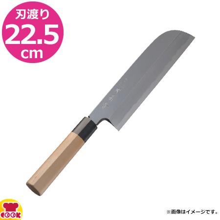 河村刃物 堺菊守 和包丁 極上 薄刃（関西型） 22.5cm 水牛柄（送料無料、代引OK）