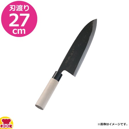 河村刃物 堺菊守 サケ切包丁 黒打 27cm（、代引OK） 日本で発売