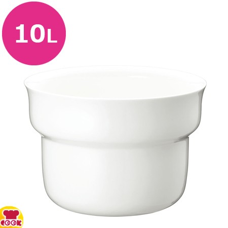 KINGO 丸スープステーション 10L用 陶器フードパン（送料無料、代引不可）