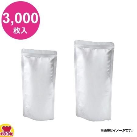 明和産商 HRS-1117 S 110×170＋33 3000枚入 アルミレトルト用スタンド袋（送料無料、代引不可）の通販は 56,100円