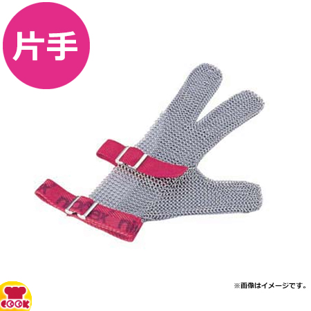 ニロフレックス メッシュ手袋 3本指 片手 ナイロン繊維ベルト（送料無料、代引OK）の通販は