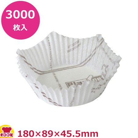 ブラノパック社製シリコンベーキングペーパー使用 ティアラ型 25号45.5 3000枚入（送料無料、代引不可）