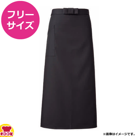 SERVO ソムリエ前掛 A-1675 ブラック（送料無料、代引OK）の通販は 5,310円