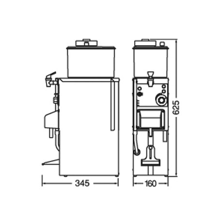 タイジ（TAIJI） 卓上型全自動酒燗器 TS-2 3.6L 貯酒タンク式（送料