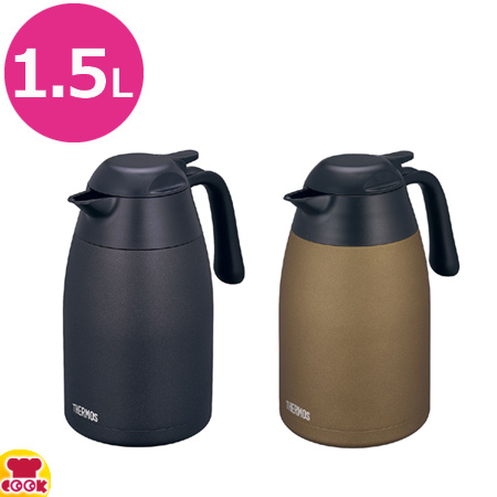 サーモス 卓上用真空断熱ステンレスポット 1.5L THX-1501（送料無料、代引不可）の通販は 5,700円