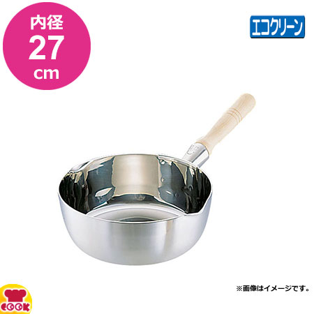 KOINU 本間製作所 エコクリーン スーパーデンジ 円付鍋 30cm (品番)AEK0402 KOINU 本間製作所 エコクリーン スーパーデンジシチューパン (蓋無