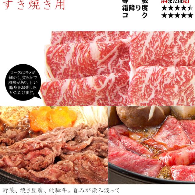 【〜6/16までお中元早割8%ポイントUP】  父の日 2026 飛騨牛 ロース肉 すき焼き 900g 6人前 牛肉 肉 ギフト お肉 ロース すき焼き用 ぽっきり 和牛 牛 プレゼント 化粧箱入 A4等級またはA5等級  黒毛和牛  誕生日 内祝 お礼 御礼 のし可 お取り寄せ 記念日  熨斗 すきやき_2