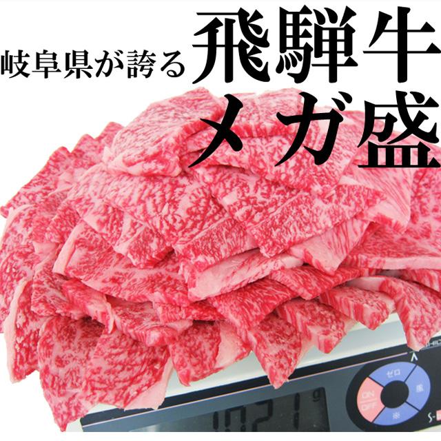 バーベキュー 飛騨牛 牛 牛肉 カルビ 焼肉用 テラ盛り 2kg 500ｇ×4 黒毛和牛 ブランド牛 食材 材料 セット 大人数 肉 黒毛黒毛和牛 バーベキュー BBQ bbq おもてなし 国産 メガ 焼肉 かるび おうち焼き肉 送料無料_1