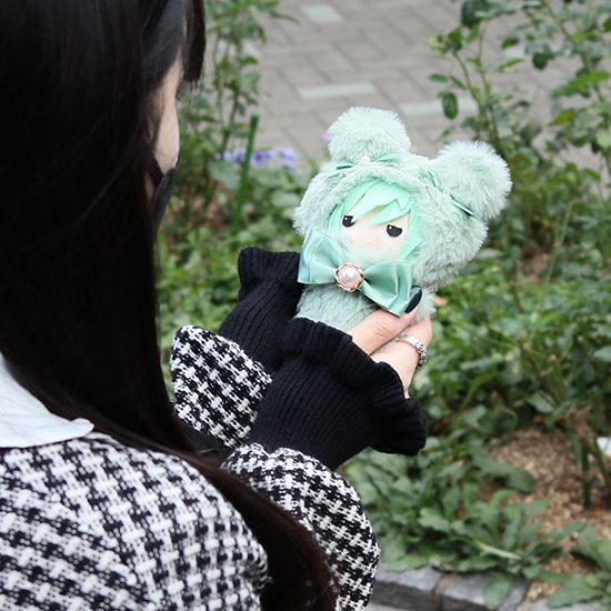 Amazon.co.jp: [zakkamart] 【くまみみ】ぬいぐるみコスチューム