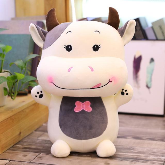 牛 犬 うし いぬ ぬいぐるみ イヌ ウシ かわいい おもちゃ 添い寝 ふわふわ プレゼント 40cmの通販はau Pay マーケット Happy House