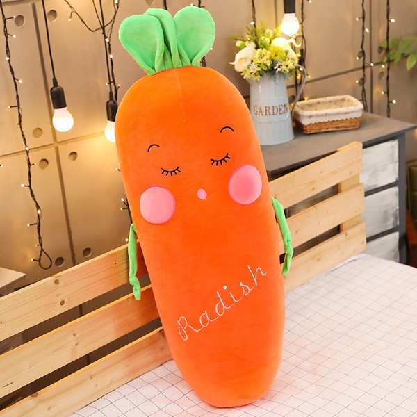 ぬいぐるみ 野菜 かわいい リアル インテリア おもしろ雑貨 癒し 抱き枕 70cmの通販はau Pay マーケット Happy House