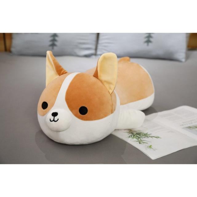 いぬ ぬいぐるみコーギー犬 可愛い抱き枕 クッション スーパーもちもち 誕生日 プレゼント ギフト 40cmの通販はau Pay マーケット Happy House
