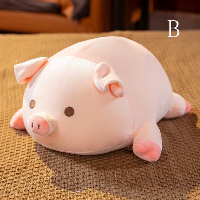 ぶた 豚のぬいぐるみ かわいいおもちゃブタおもしろ寝室ふわふわ動物ベッドルーム プレゼント60cmの通販はau Pay マーケット Happy House